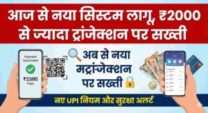 UPI Payment New Rule Alert